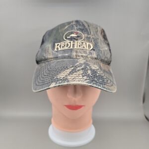 Redhead Camo Adjustable Snapback Hat (Missing A Pin)